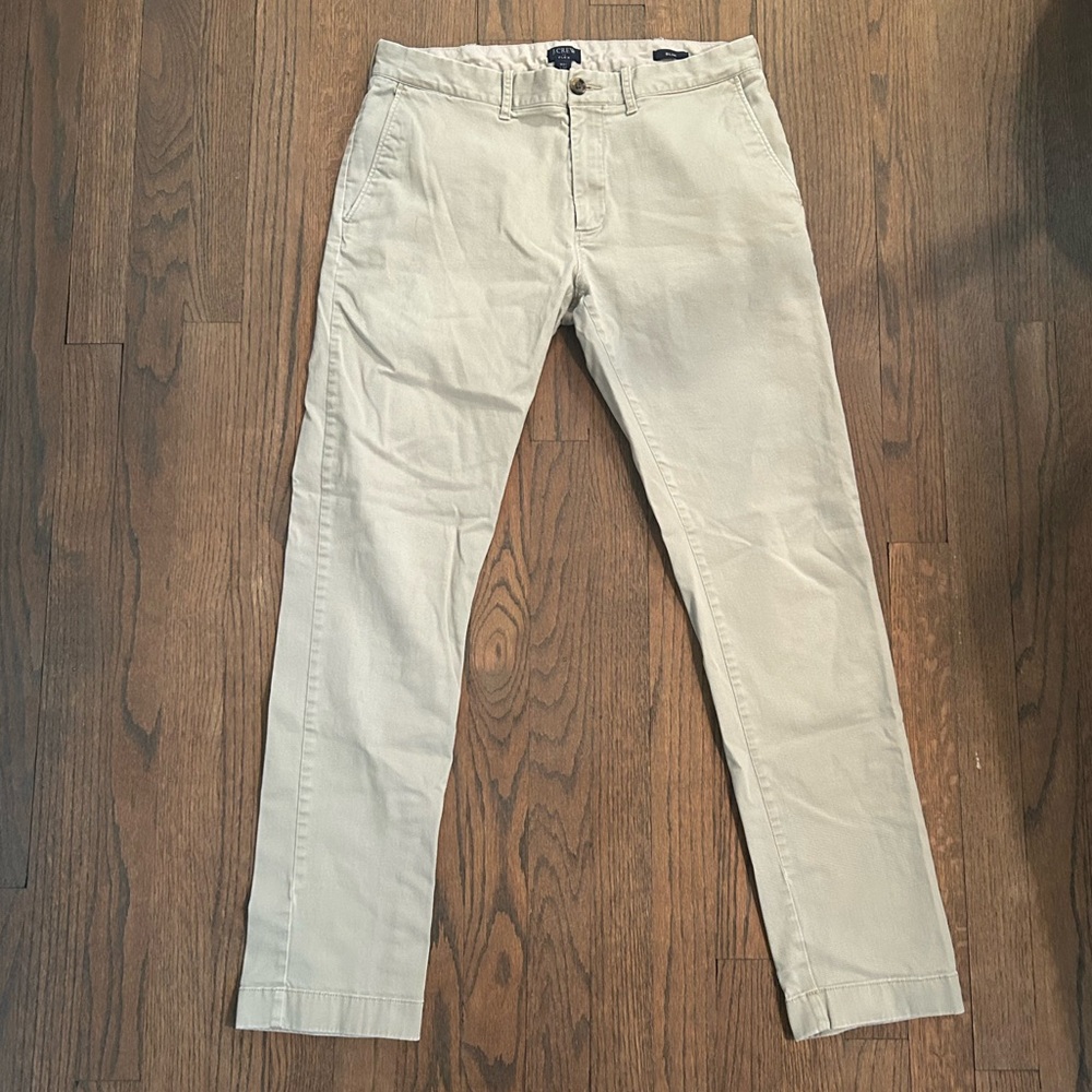 J.Crew Slim-fit Flex Khaki Chino Pants W31L32 (Men’s)